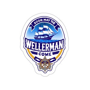 Wellerman Sea Shanty Die Cut Sticker