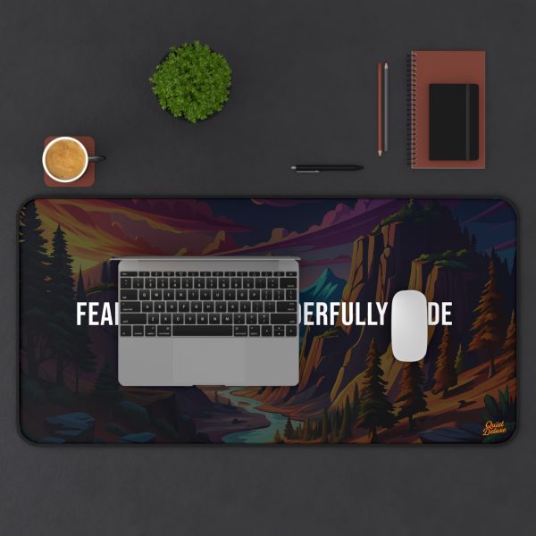 Fearfully and Wonderfully Made Desk Mat – Psalm 139:14 - Image 3